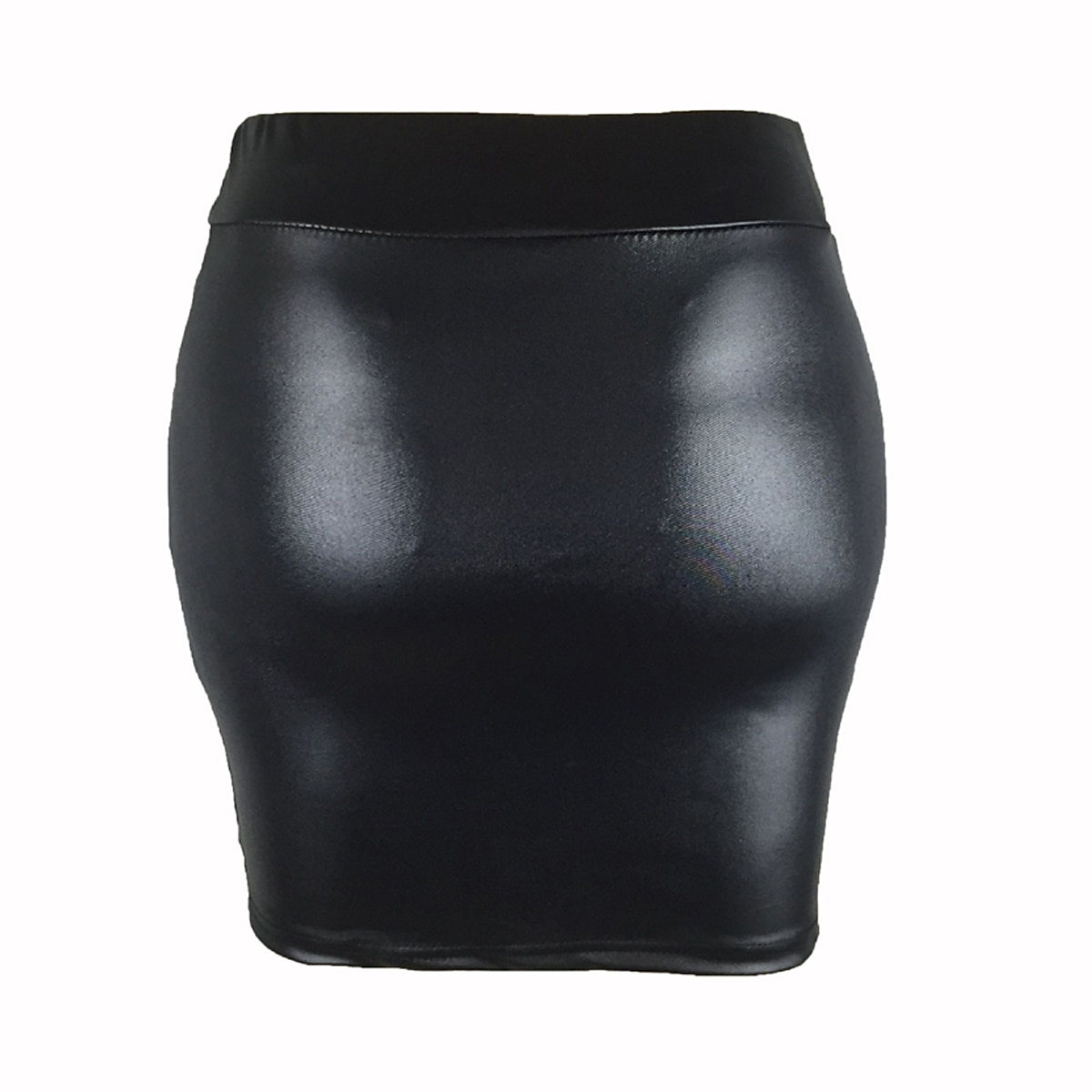 Női Szoknya Bodycon Elegáns Divat Alkalmi Térd feletti Magas derék Szoknyák Egyszínű Vakáció Utca Bor Fekete Tengerészkék Kávé Tavaszi nyár Bőrutánzat 2025 - $16.99 -P2