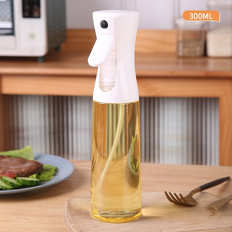 1 Stück, Backöl-Sprühflasche, Speiseölspender, 200 ml/300 ml Haustiermaterial-Ölsprüher, Heißluftfritteusen-Sprühflasche, Backzubehör für die Küche, Rapsöl-Sprühgerät, Salat, Zubereitung, Backen, 2025 - $11.99 –P9