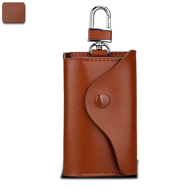 Portachiavi in Vera Pelle da Uomo - Portafoglio Multi-Funzionale con Portachiavi Portacarte di Credito Clip per Soldi del 2025 a $17.99 –P7