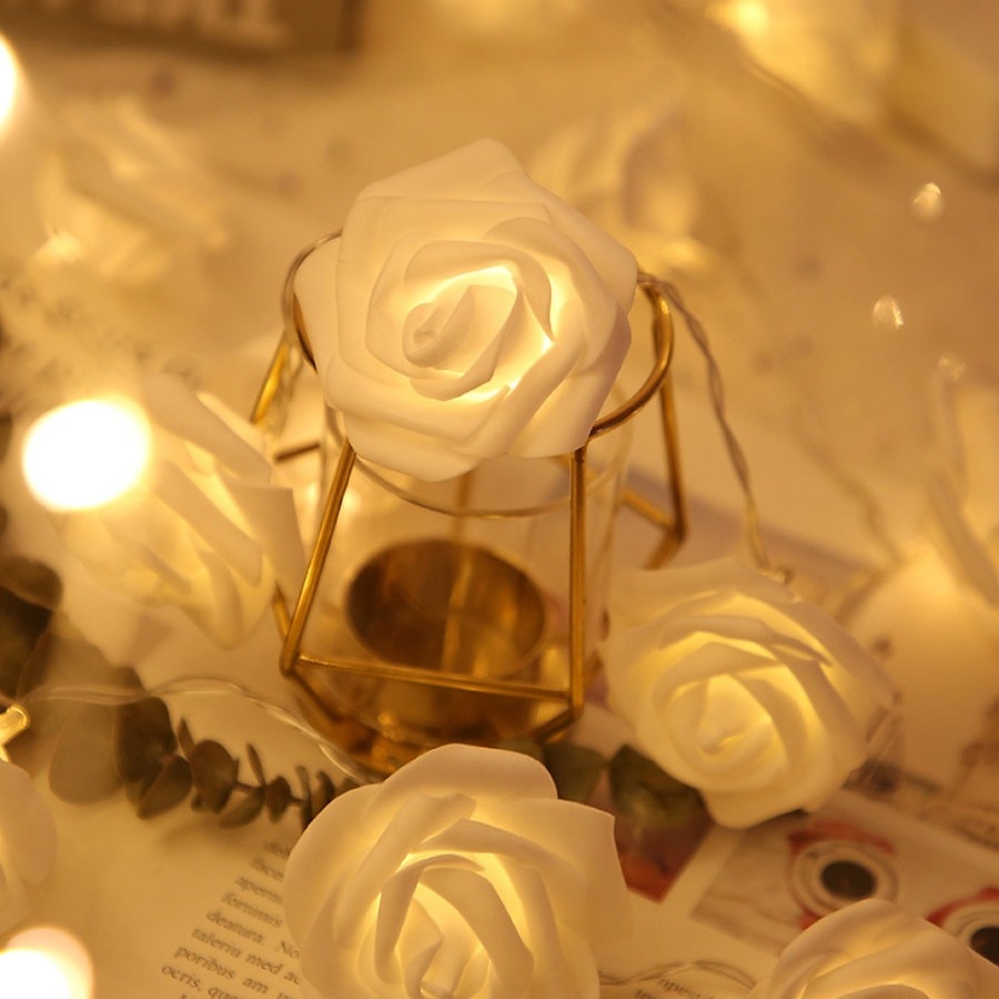 3M Rose String Lights 20 LEDs EL Warm White Valentines Creative String Lights Indoor Batteries Powered 2025 - $20.99 –P3