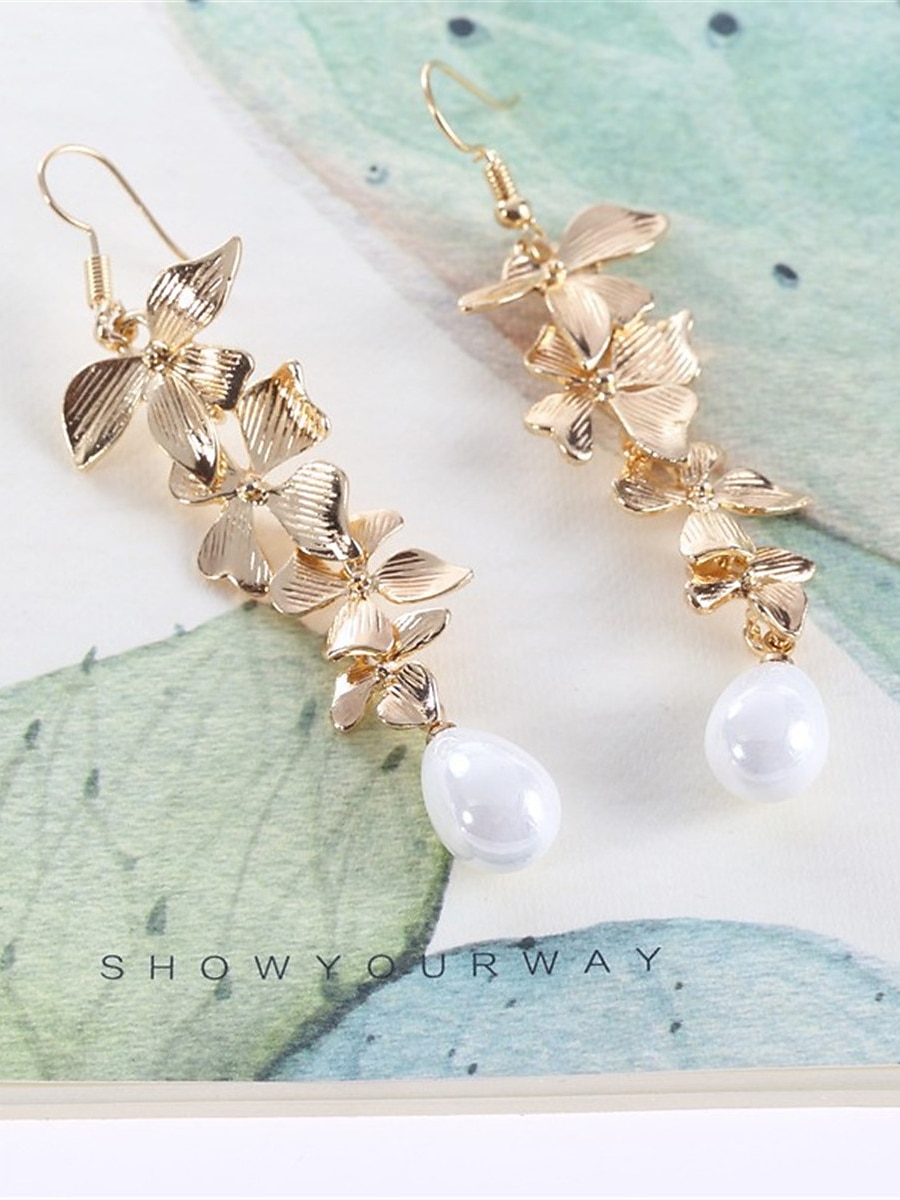 Women's Earrings Fashion Outdoor Floral Earring 2025 - $7.49 –P4