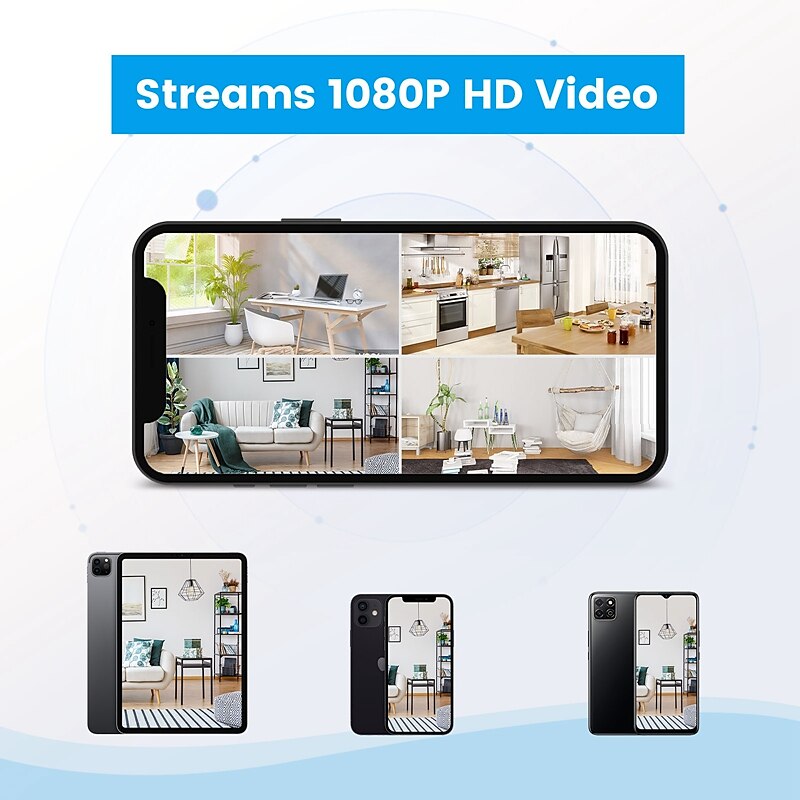 Y11 IP Camera 4K Mini Wireless Motion Detection Remote Access IR-cut Indoor Support 128 GB 2025 - $41.99 –P8