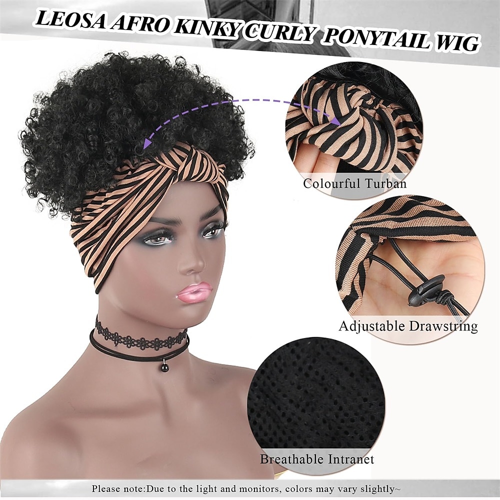 Afro Kinky Curly Wig Headband Wig Gray Wigs for Women Short Curly Afro Wig with Headband Attached Synthetic Gray Ombre Wig Womens Curly Real Hair Glueless Wig Gray Hair Wigs 4Inch 2025 - $24.99 –P2