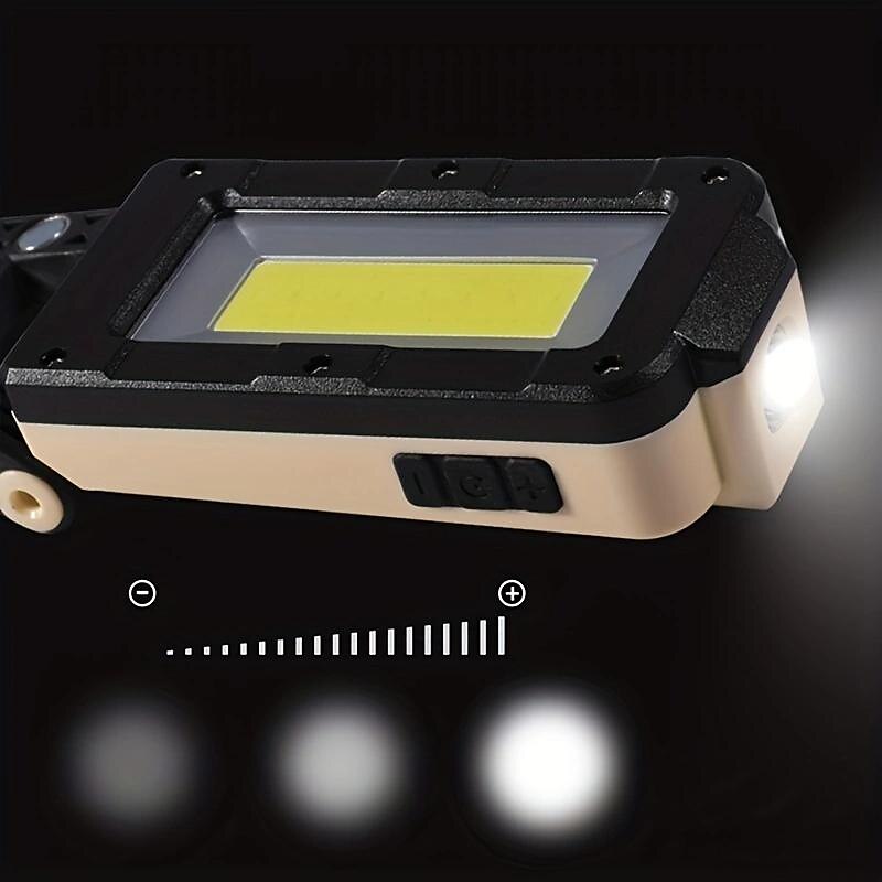 1 pc 10 W Lampes de travail Multifonction COB Utilisation multiple Blanc Froid 5 V 1 Perles LED de 2025 ? $22.99 –P6