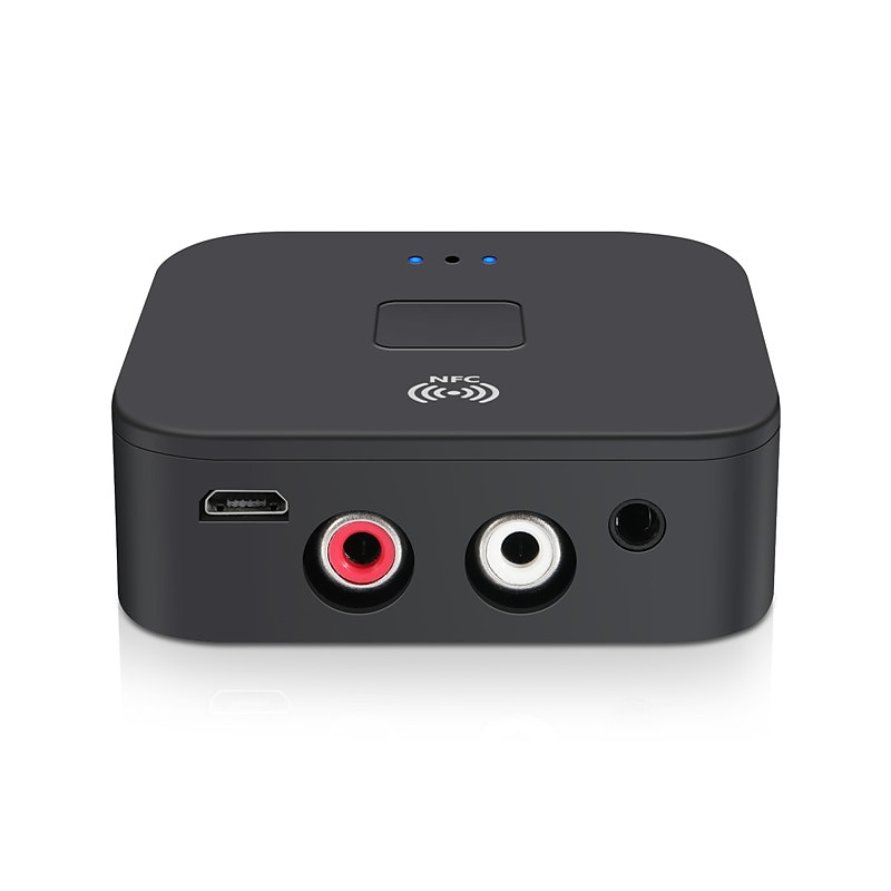 מקלט vaorlo nfc מתאם bluetooth 5.0 עם שקע aux 3.5 מ"מ לרמקול הערכה לרכב ואוזניות מקלט אלחוטי סטריאו מוזיקת 2025 - $22.99 –P3