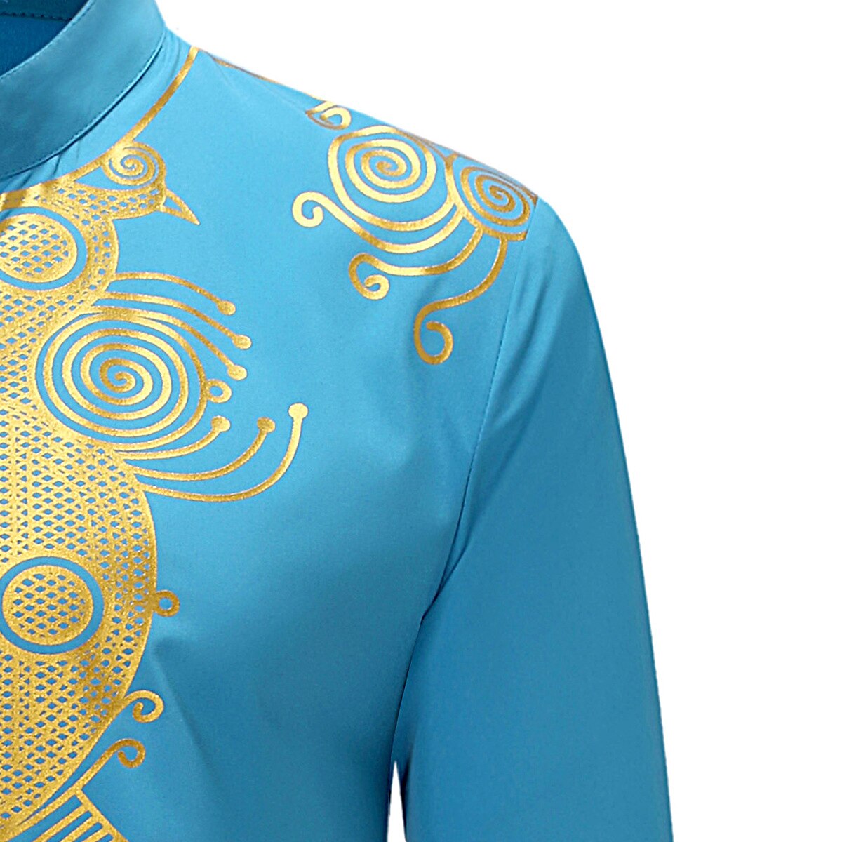 Pánské Tričko Moderní africké oblečení Africký tisk Dashiki Plesová maškaráda Dospělí Tričko Párty 2025 - $25.99 –P9