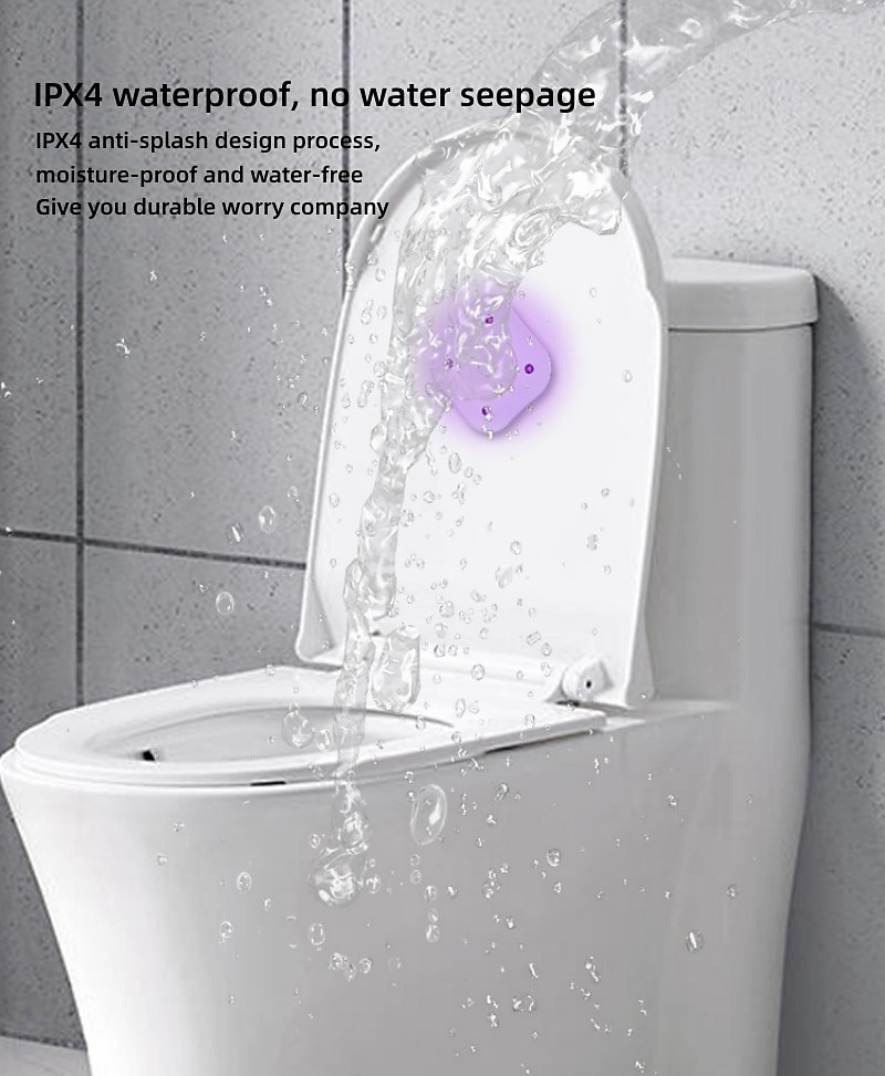 Toilet Deodorizer With Incense Home Generation Mini Air Purifier LED Ultraviolet Toilet Disinfection Lamp Uvc Germicidal Lamp 2025 - $15.99 –P4