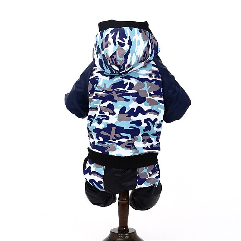 Perros Gatos Abrigos Chaqueta Moda Casual Invierno Impermeable Transpirable Suave Lavable Cómodo Casual Diario Ropa para perros for Bichón Frisé Pomerania Animal doméstico del bebé Mariposa Small 2025 - $26.99 –P2
