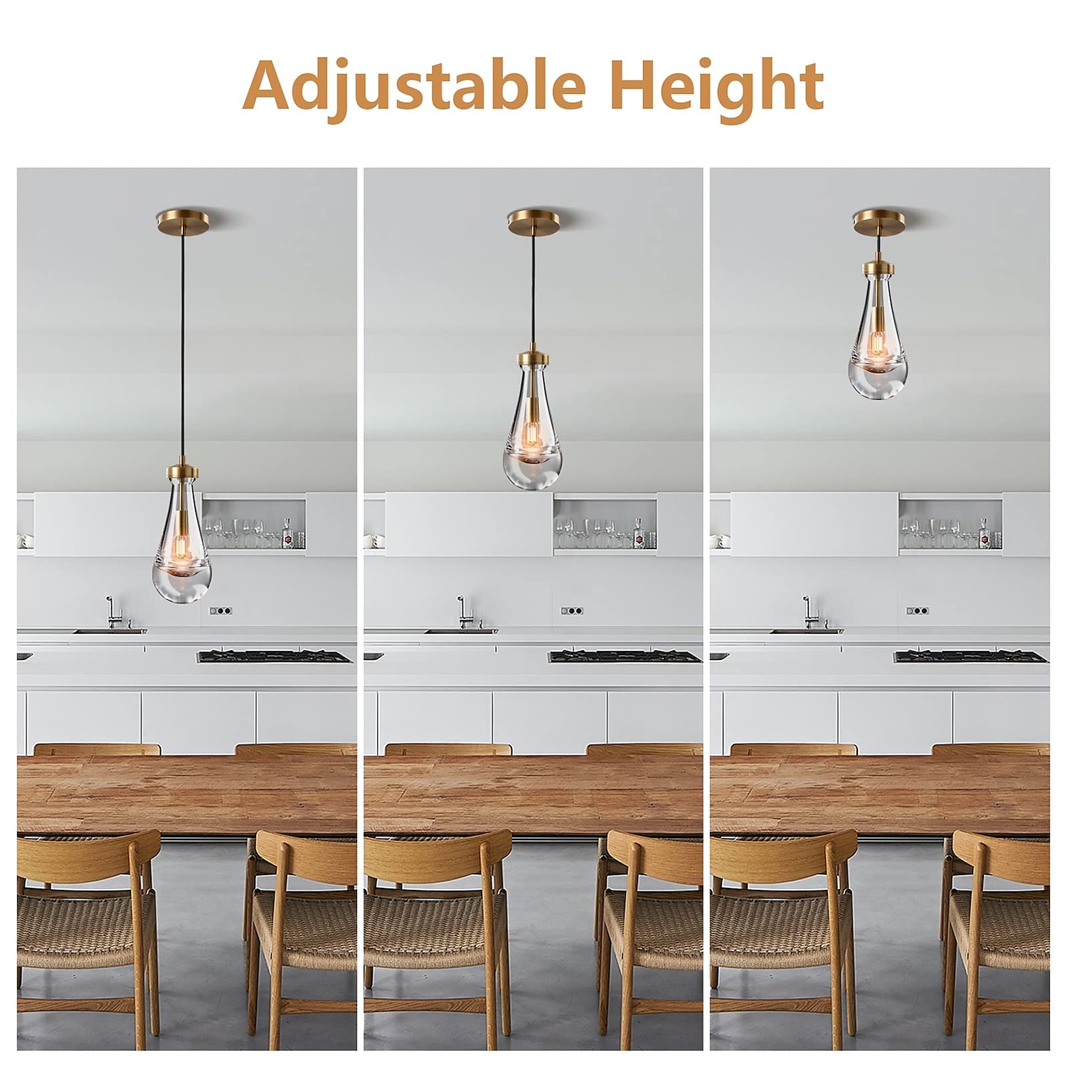 180 cm Progettazione del cluster Design a isola Luci Pendenti Metallo Moderno Isola 110-120V 220-240V del 2025 a $205.99 –P11