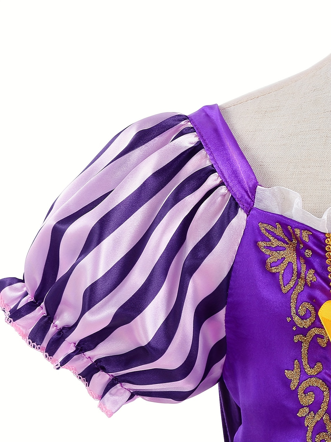 Rapunzel Pohádkové Princeznovské Květinové šaty Téma Party Kostým Tylové šaty cosplay Filmové kostýmy for Dívčí Dětské Karneval Plesová maškaráda Svatební Svatební host 2025 - $38.99 –P4