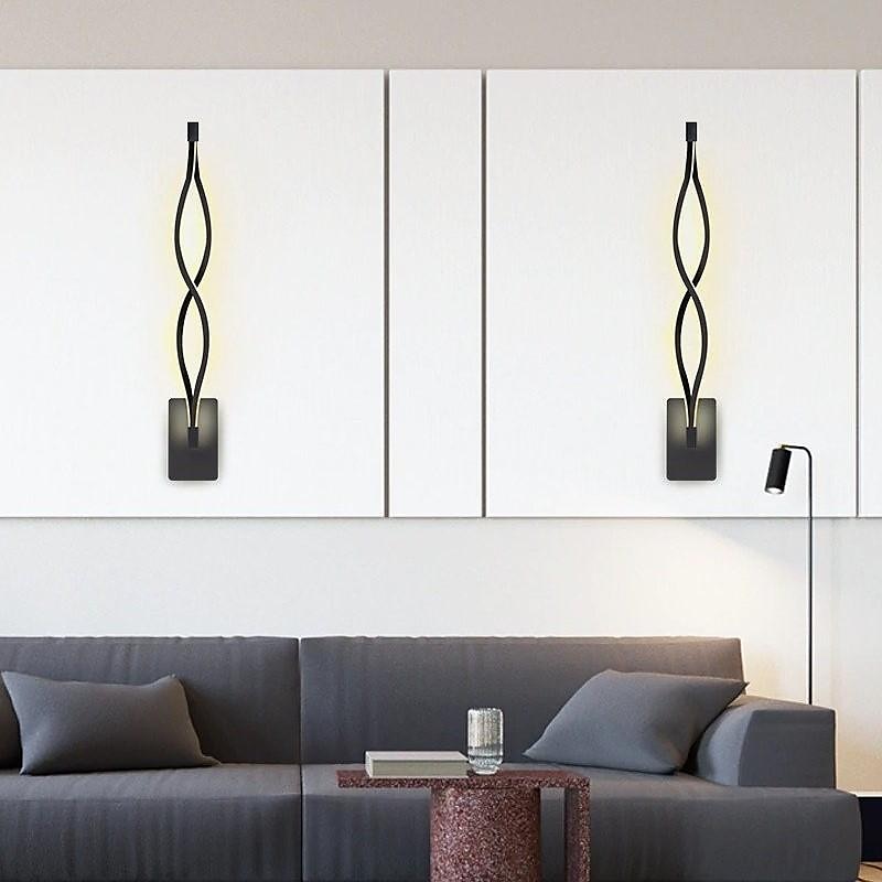 LED-Wandleuchte für den Innenbereich, 65 cm, 3 Farben, minimalistische Wandleuchte, lange Wohndekor-Leuchte für Wohnzimmer, Schlafzimmer, 110–240 V 2025 - $66.99 –P3