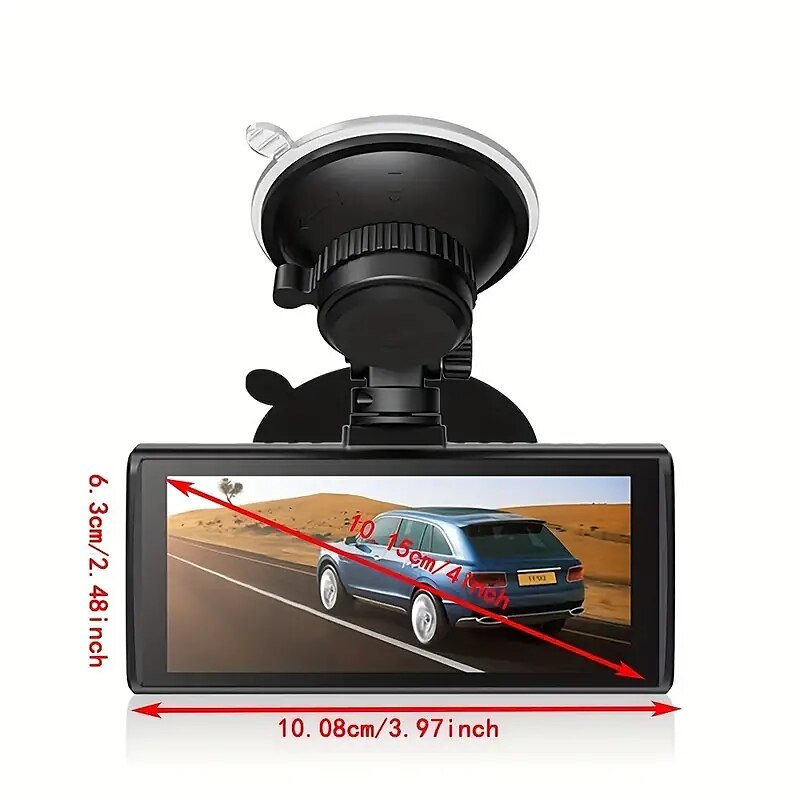 3 Channel Dash Cam128GB EMMC StorageBuilt In WiFi GPS 4'' IPS Touch Screen Front Cabin Rear 1080P Dash Cam IR Night Vision Parking Mode 2025 - $478.79 –P8