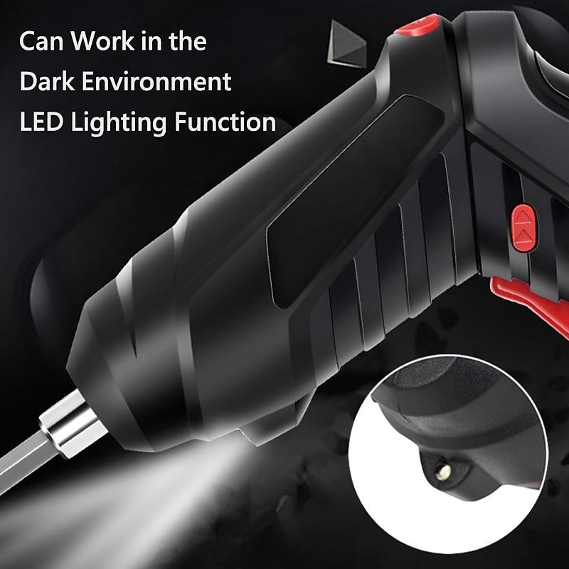 15PCS/Set Foldable Electric Screwdriver Repairing Tools Screw Tightening USB Charging With LED Lighting For Maintenance Installation 2025 - $22.99 –P2