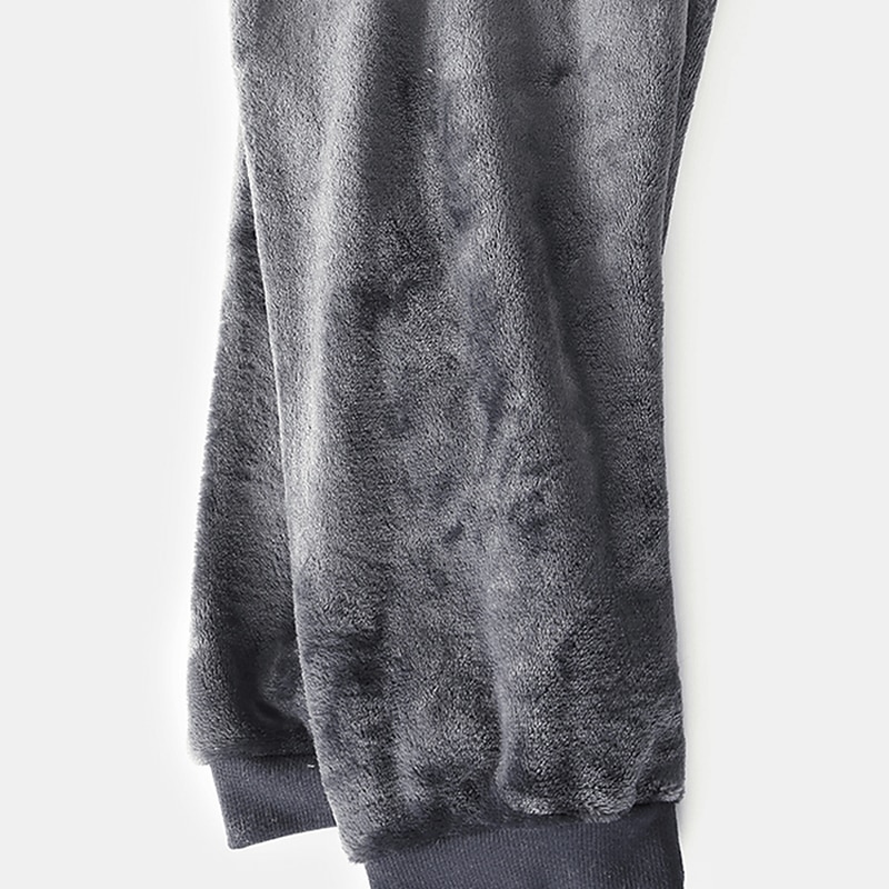 Per uomo loungewear Pigiami Set pigiama Top e pantalone del pigiama 2 pezzi Liscio Moda Informale Comoda Interni Giornaliero Flanella Comfort Girocollo Manica lunga Pullover Pantaloni da jogger Vita del 2025 a $49.99 –P7