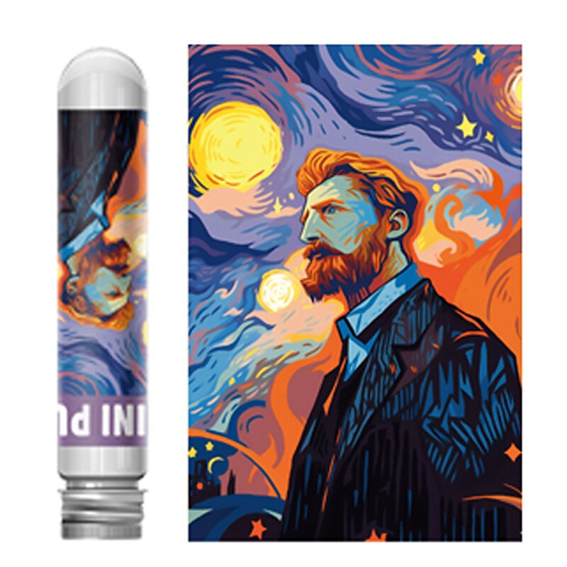 mini puzzle ze zkumavky pro dospělé 150 kusů papíru pohodlné dětské puzzle hračky design krajiny kreativita dárek k narozeninám 2025 - $46.99 –P12