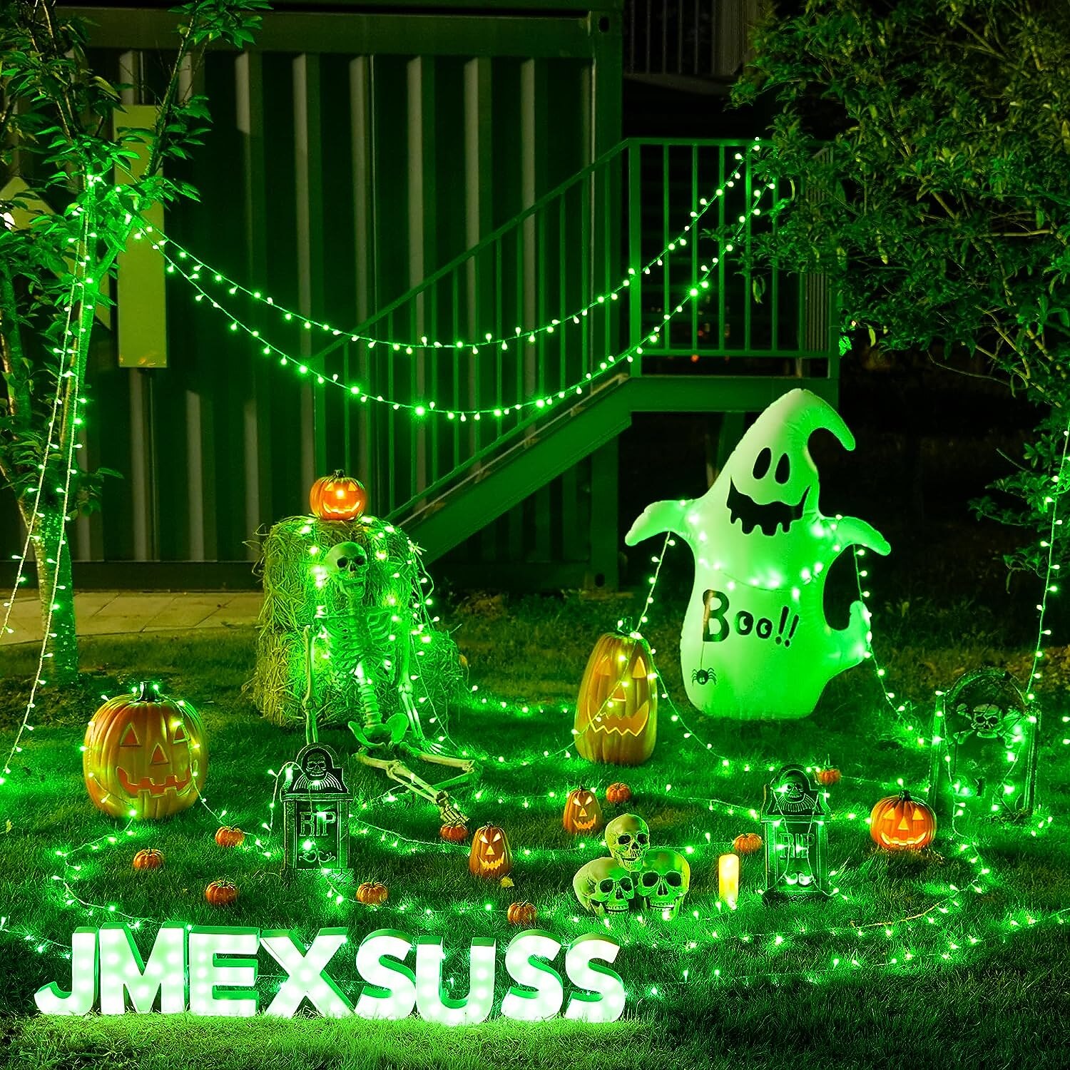 Halloween Christmas Waterproof Battery Box Light String 8 Function Remote Control Indoor and Outdoor Courtyard Garden Wedding Decoration Light 4M-30Leds/6.5M-50Leds/10M-100Leds 2025 - $15.99 –P5