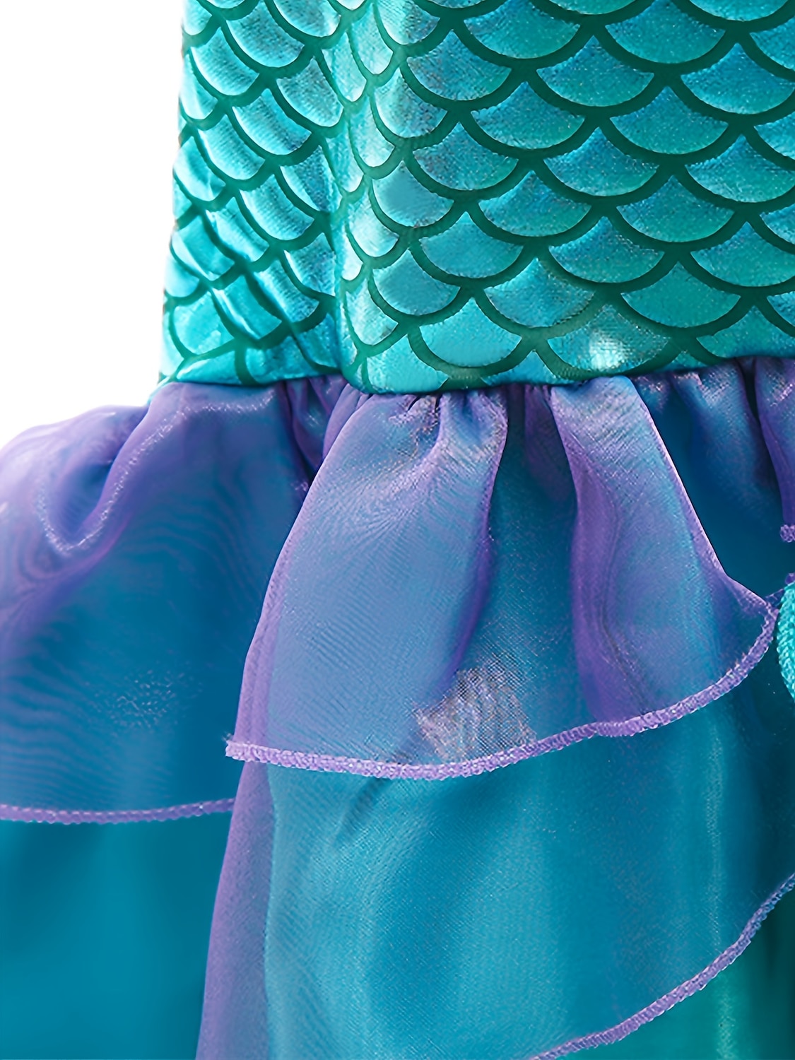 Sirène Sirène Princesse Aqua Robe Costume de soirée à thème Cosplay for Fille Enfant Carnaval Mascarade de 2026 ? $38.99 –P10
