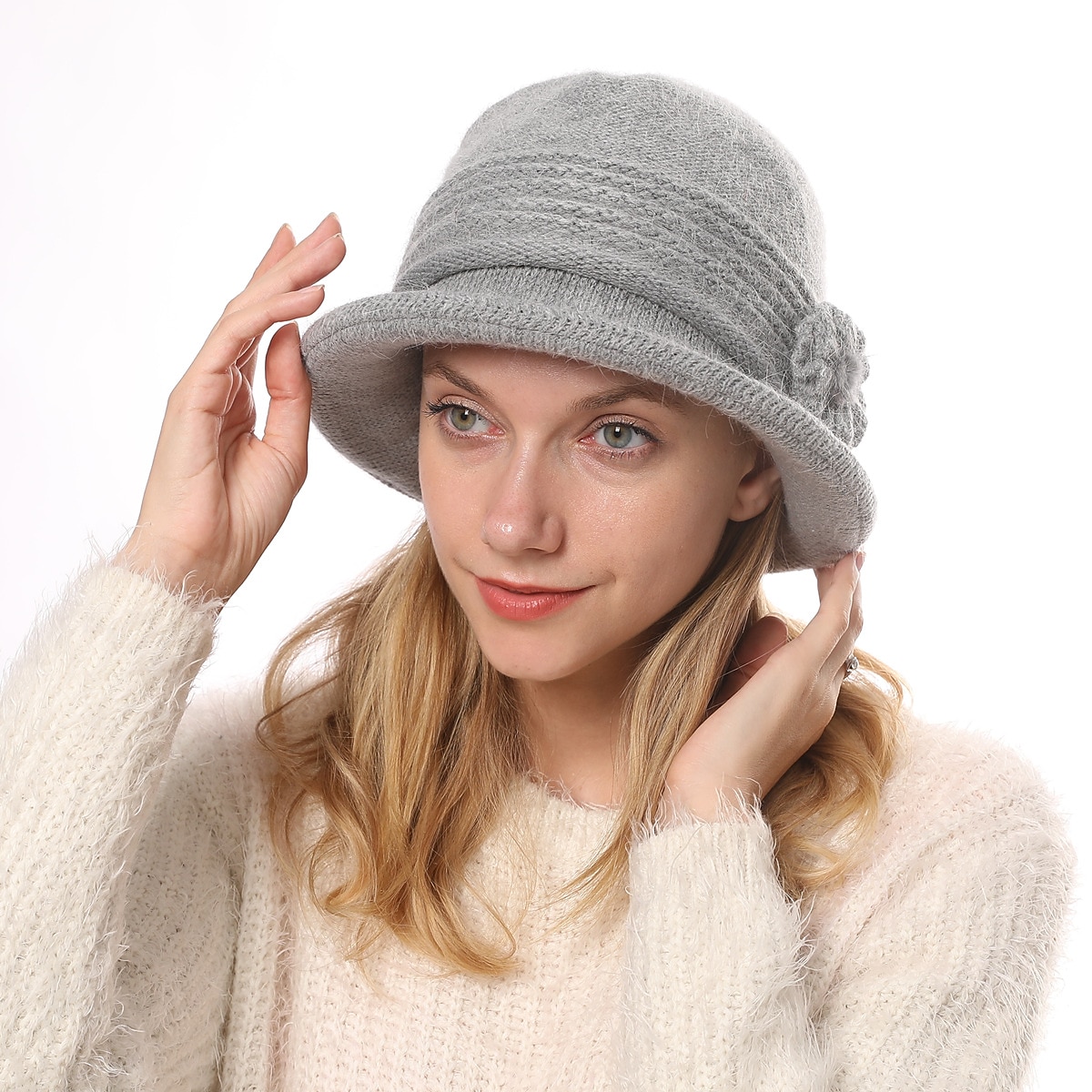 Dámské Čepice Beanie Teplá zimní čepice Denní Dovolená Plná / Jednobarevná Úplet Na běžné nošení Běžné / Denní 1 pcs 2025 - $21.99 –P2