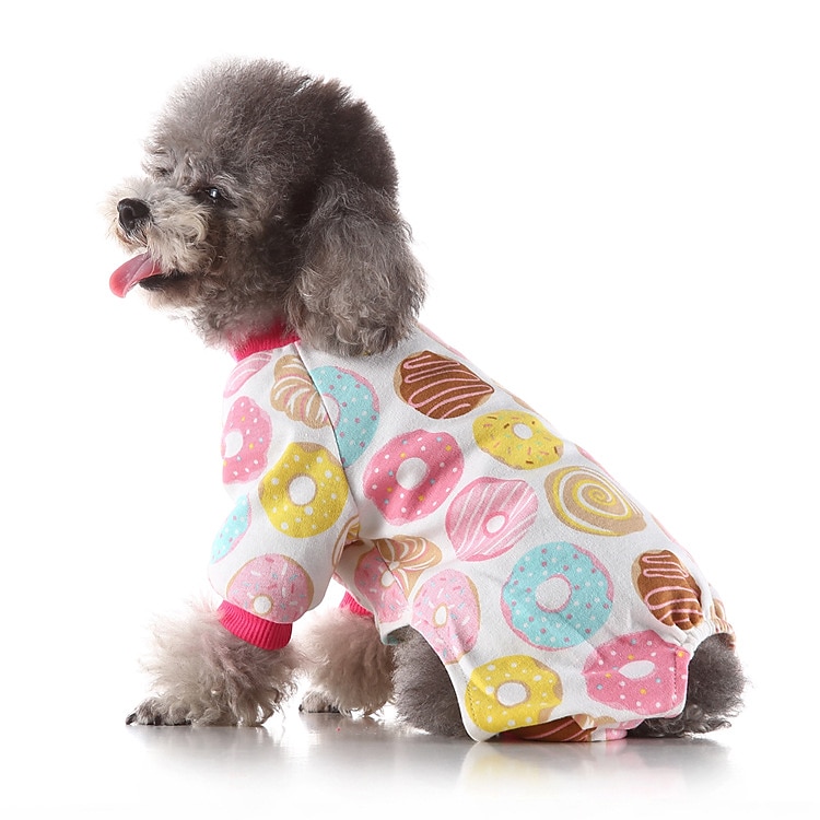Hunder Katter Pyjamas søt stil Fritid Vinter Vanntett Pustende Myk Vaskbar Bekvem Fritid / hverdag Hundeklær for Bichon Frisé Pommeran ungt kjæledyr Sommerfugl Small 2025 - $26.99 –P3