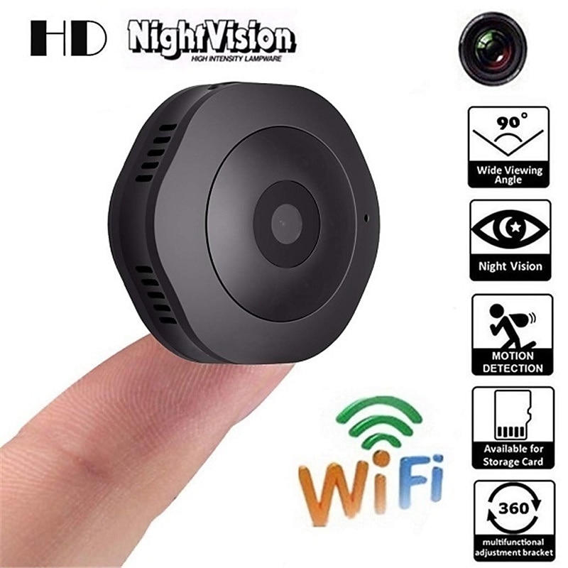 New HD 1080P Home Security System Mini Hidden Camera Wireless Wifi IP Security Camcorder DV DVR Night Vision Camera 2025 - $63.99 –P1
