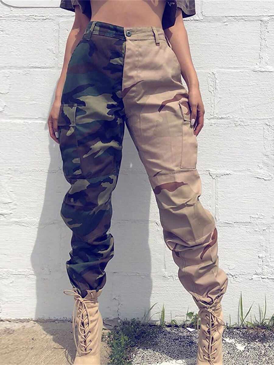 Women's Cargo Pants Pants Trousers Full Length Active Fashion Outdoor Street Khaki Army Green S M Fall Winter 2023 - US $34.99 –P10