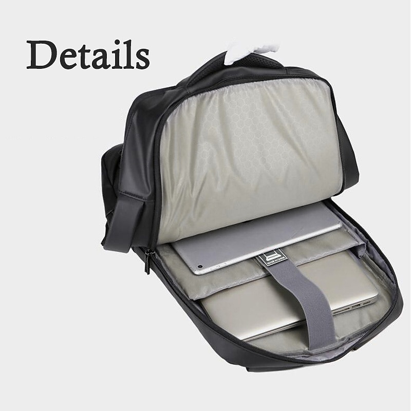 Laptop Backpack Men's Backpack Business Notebook Waterproof Back Pack USB Charging Bag Travel Bagpack Anti Theft Backpack 2025 - $39.99 –P9
