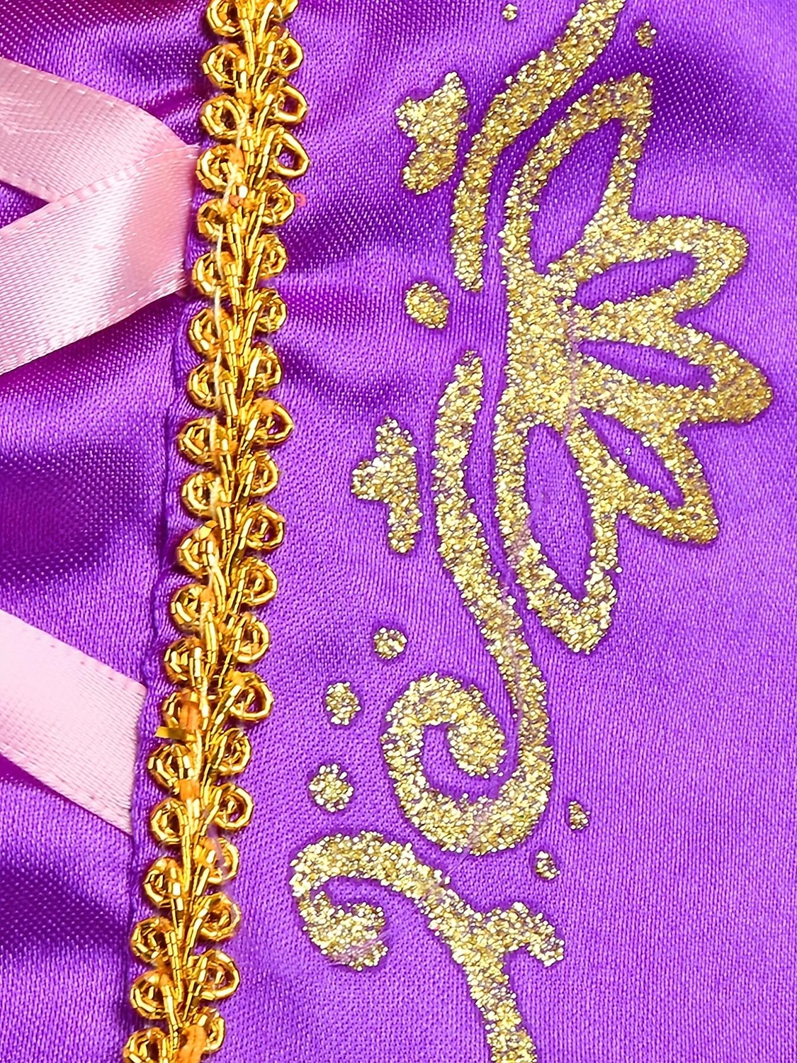 Rapunzel Pohádkové Princeznovské Květinové šaty Téma Party Kostým Tylové šaty cosplay Filmové kostýmy for Dívčí Dětské Karneval Plesová maškaráda Svatební Svatební host 2025 - $38.99 –P5