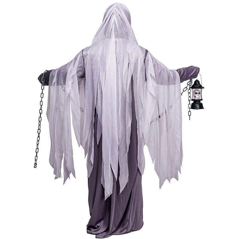 Duch Cosplay kostým Přehoz Dospělé Pánské Dámské Unisex Horor Cosplay kostým Strašidelný kostým Párty předvečer Všech svatých Plesová maškaráda Plesová maškaráda Mardi Gras Jednoduchý karnevalov 2025 - $46.99 –P3