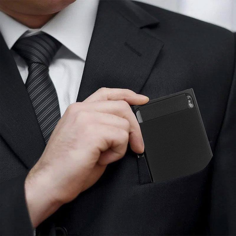 1 Pc Slim Aluminum Wallet Credit Card Holder RFID Wallet Metal Thin Slim Bank Card Case Men Women Pop-up Credit Card Bag 2025 - $11.99 –P2