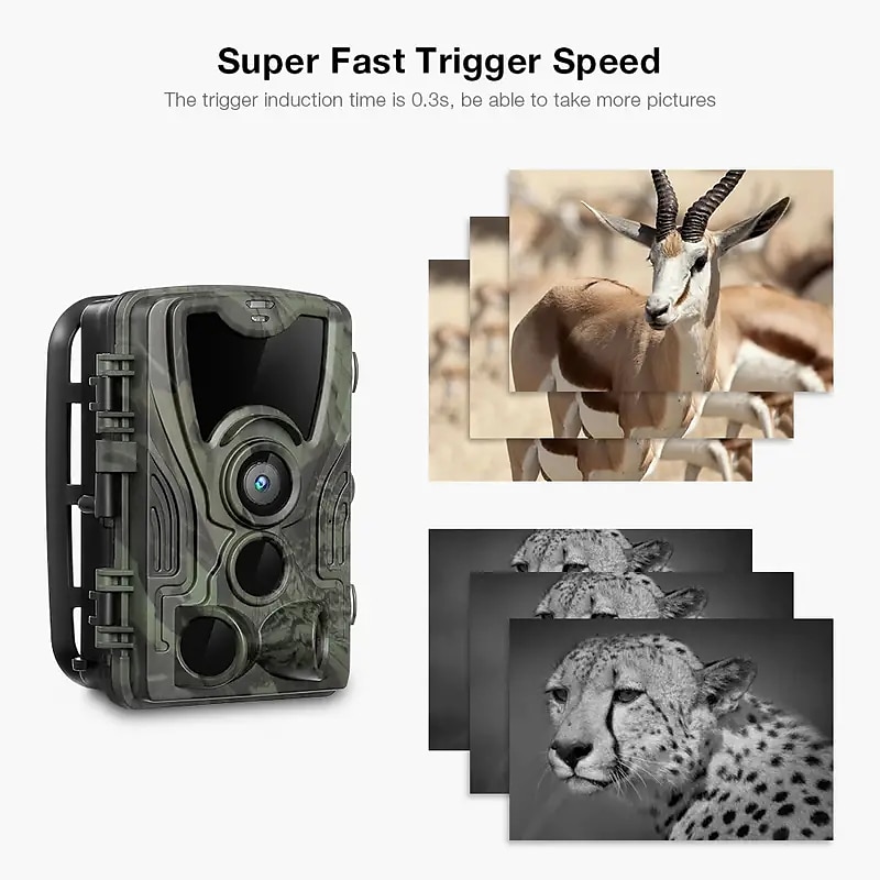 Capture Wildlife in Action HC-801A Hunting Trail Camera With Night Vision & Motion Activation 2025 - $62.99 –P7