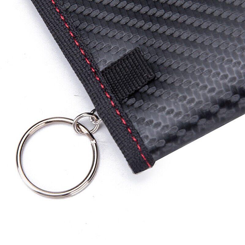 1pc Faraday Bag For Phones Car Keys RFID Signal Blocking Bag Carbon Fiber Case Privacy Protection Key Fob, Anti-Tracking Anti-Hacking Case BlockerYou can clic 2025 - $15.99 –P12