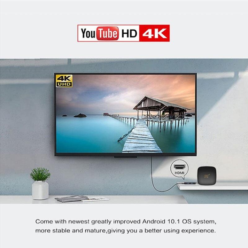 New Smart TV Box Android 10.0 D9 HD 4K Quad Core Media Player Video 2.4G 5GHz Wifi Smart TV Box Set Top Box 2025 - $51.99 –P7