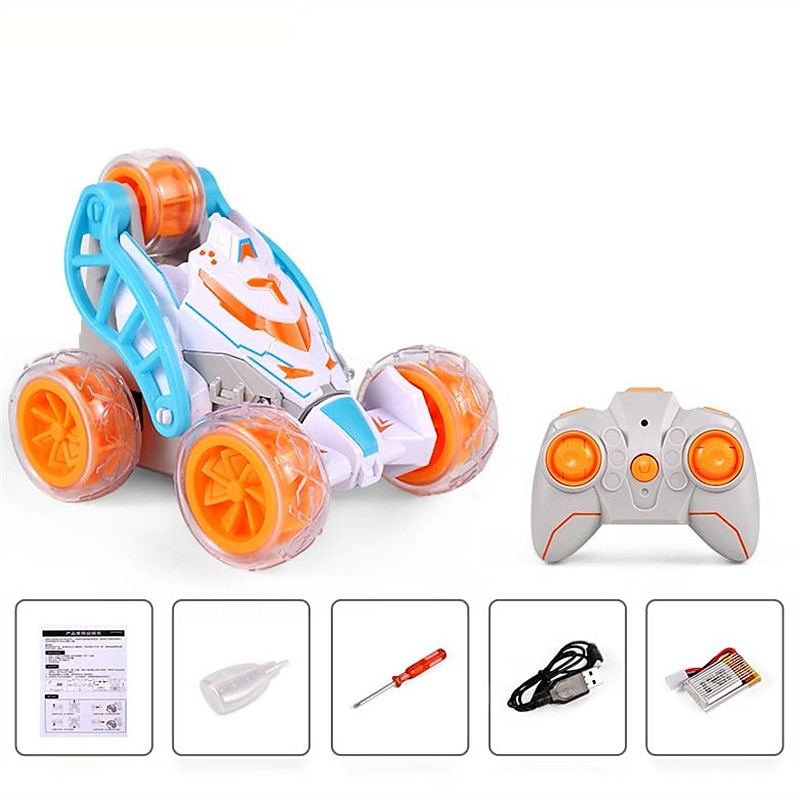 Mini-Stunt-Dump-Auto, Ladespray, ferngesteuertes Auto, Kinderspielzeugauto, Licht 360 Rollover-Auto 2025 - $44.99 –P3