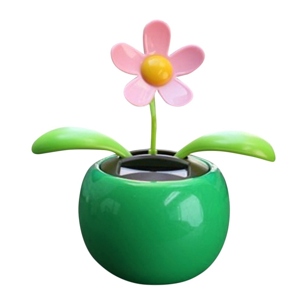 2st ny modesoldriven dans gungande animerad blomma leksak bil styling heminredning prydnad 2025 - $10.99 –P7