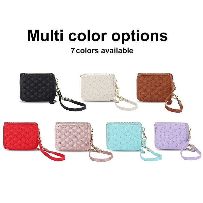 Phone Case For Samsung Galaxy Z Flip 7 Z Flip 6 Z Flip 5 Z Flip 4 Z Flip 3 Back Cover Wallet Case Zipper with Lanyard with Wrist Strap Retro TPU PU Leather 2025 - $29.99 –P11