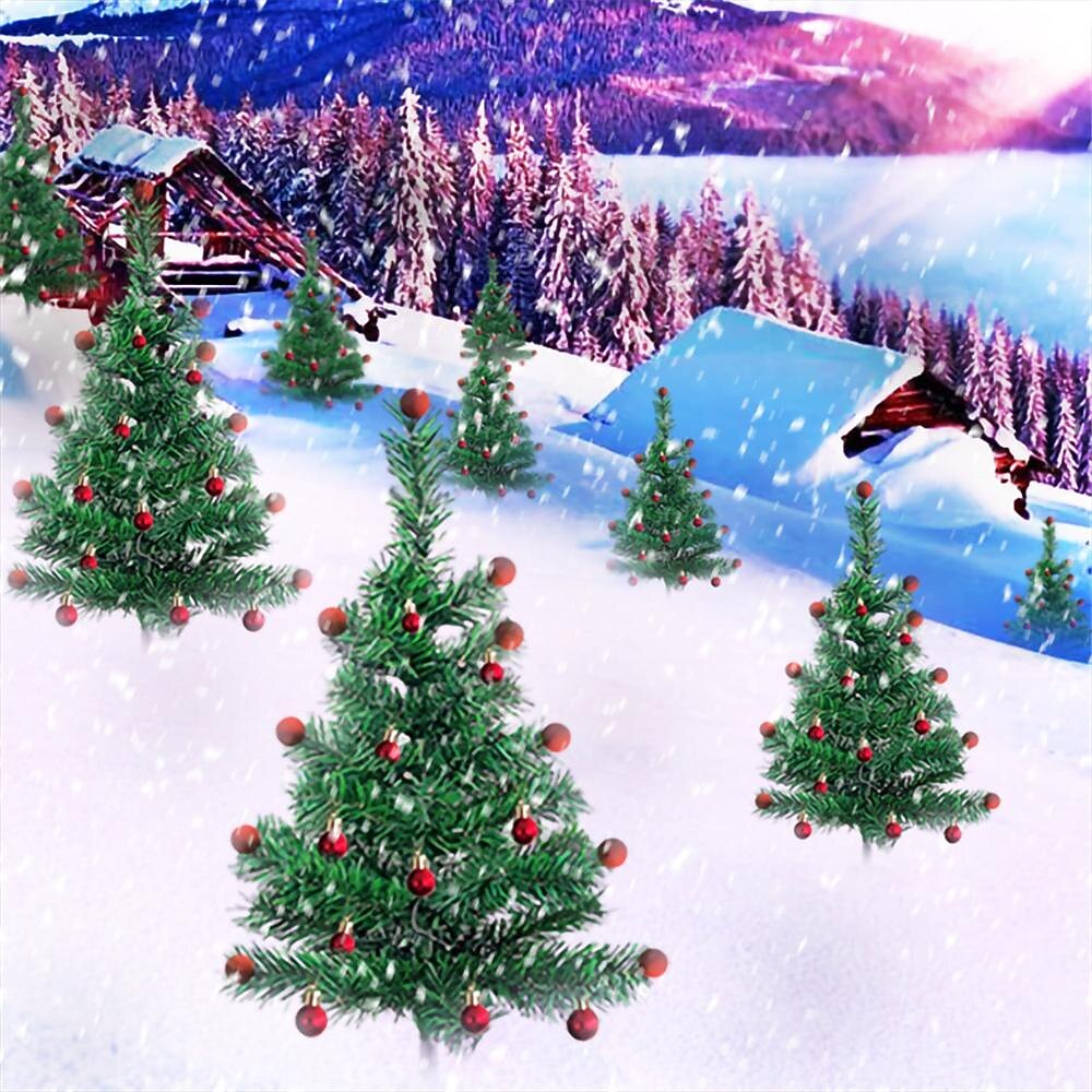 Set Di Luci Solari Per L'albero Di Natale Decorazione Esterna Cortile Con Giardino Corridoio Luce Solare Per L'albero Di Natale Del Prato Luce Per L'atmosfera Della Festa Delle Feste del 2025 a $21.99 –P4
