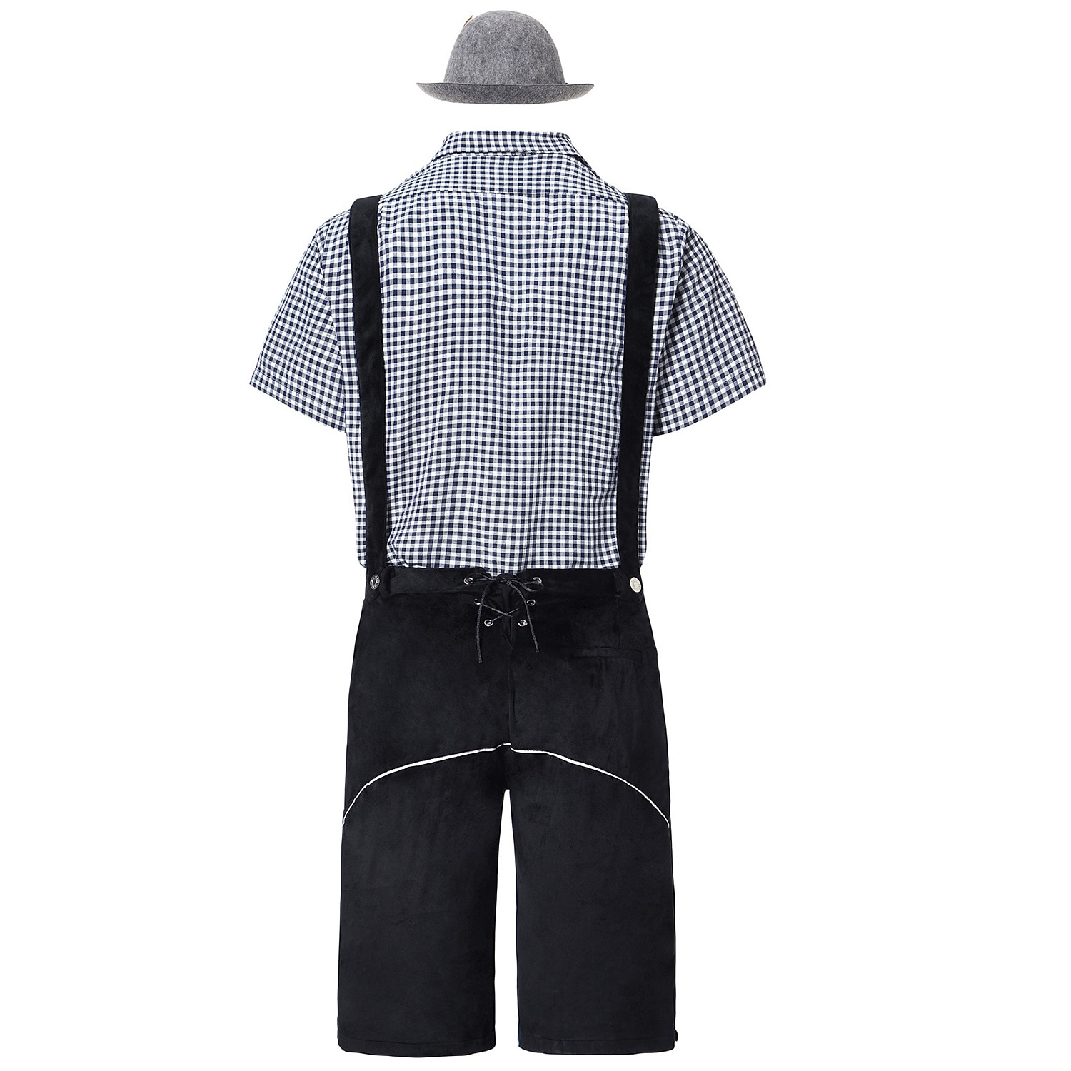 Oktoberfest lederhosen Skjorta Bayersk Bavarian Tyska Ängar Herr Traditionell stil tyg Blus Shorts Hatt 2026 - $66.99 –P10