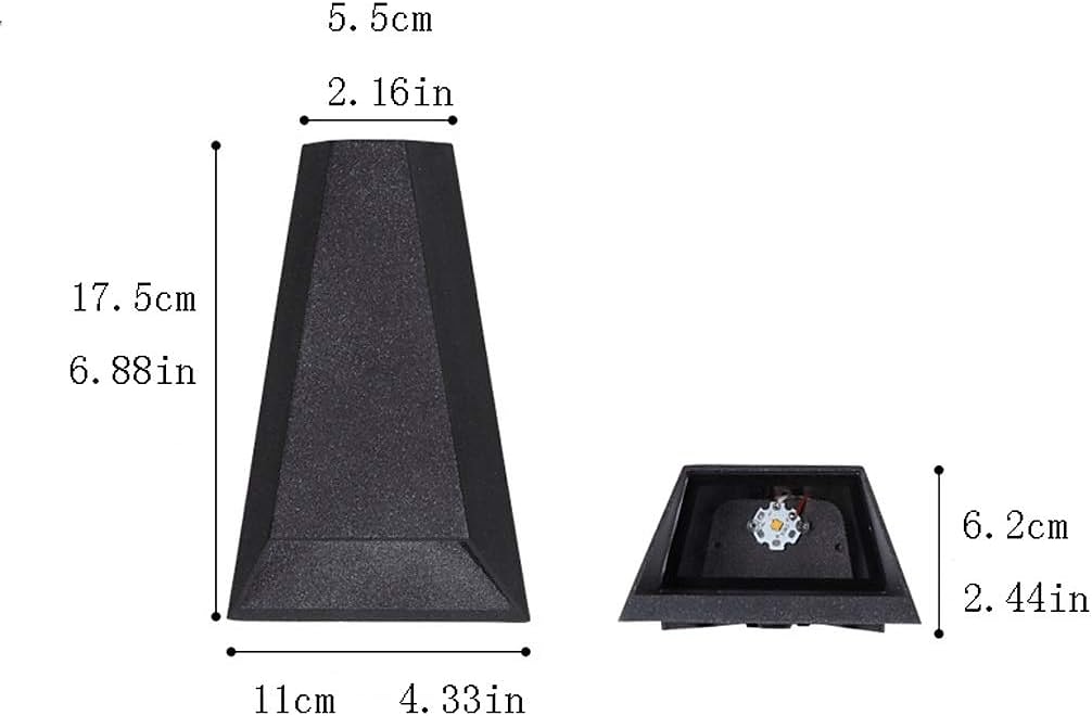 LED Outdoor Wall Lamp 6W with Motion Sensor IP65 Waterproof Light Control Suitable for Bathroom Garage Fence Deck Courtyard 110-240V 2025 - $49.99 –P6
