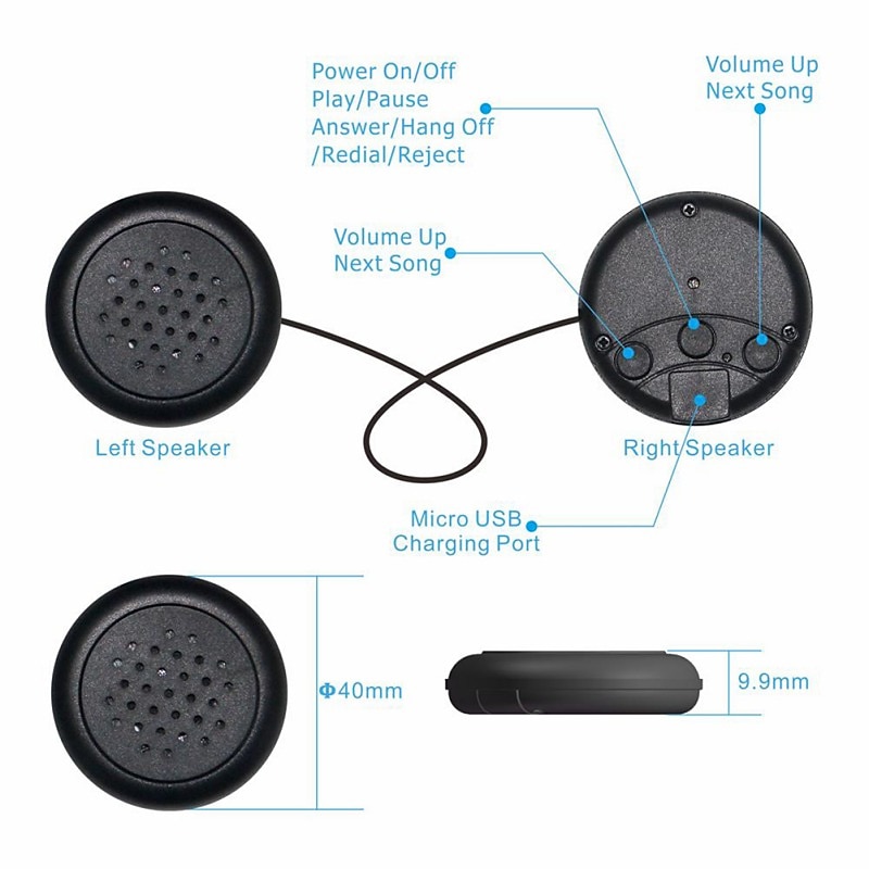 Soft Elastic Comfortable Wireless Music Earphones Animal Sleeping Headphones Eye Mask Bluetooth V5.0 Headphones Headband Valentine's Day Gift 2026 - $22.99 –P3