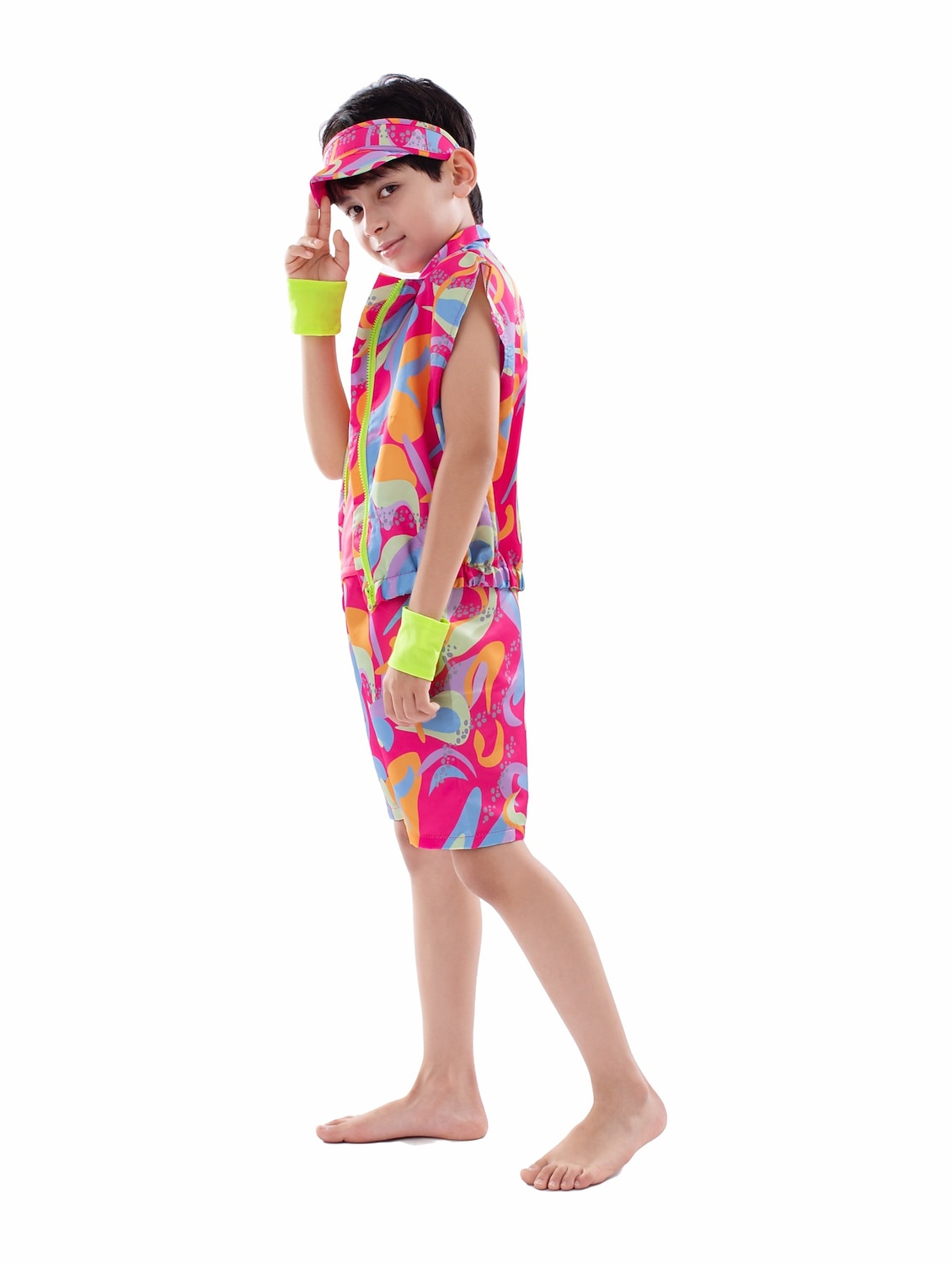 Rollerblade Outfits Doll Y2K Cowgirl Suits Jumpsuit Dress Hot Pink Girls Boys Family Cosplay Costume Halloween Carnival Masquerade 2025 - $35.99 –P6