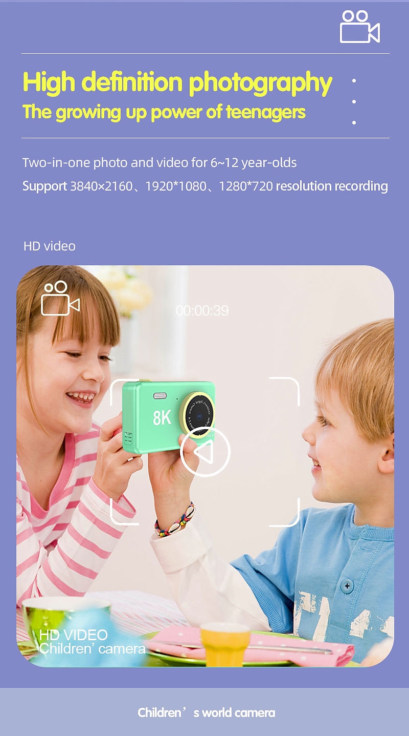 4800w dubbele camera spiegelreflexcamera point-and-shootcamera digicam autofocuscamera compacte digitale camera voor op reis 2025 - $45.99 –P4