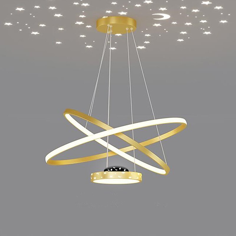 2025年 新しいデザイナー バー 星空 レストラン ランプ モダン シンプル 北欧 ライト 高級 ネット 赤い テーブルとダイニング ルーム ランプ  コレクション – $349.99 –P6