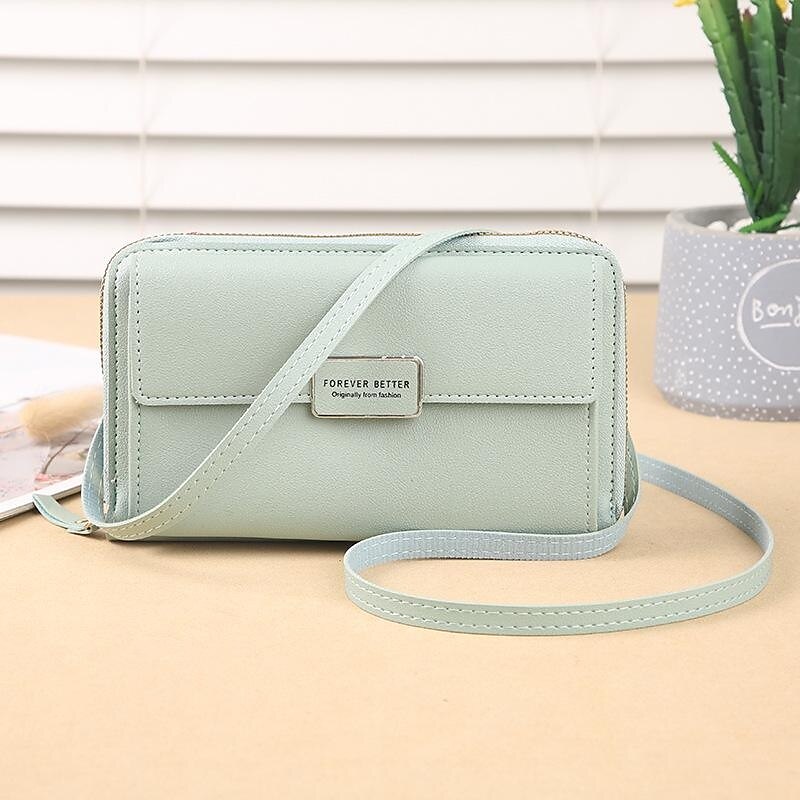 Phone wallet Handbag  Small Crossbody Bag for Women Cell Phone Purse Ladies Shoulder Handbags Wallet Purse with Credit Card Slots For iPhone 15 Samsung  Univesal Phone Bag 2025 - $15.99 –P9