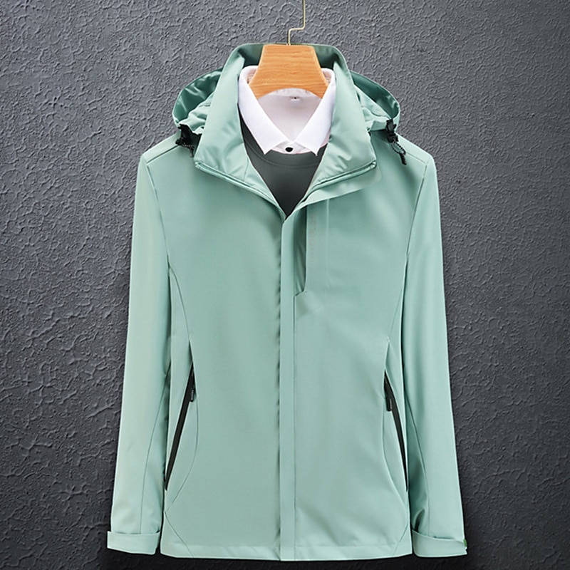 Pentru femei Jachetă Softshell Μπουφάν πεζοπορίας Αντιανεμικό πεζοπορίας În aer liber Termic cald Rezistent la Vânt Îmbrăcăminte Exterior Jachete Iarnă Fermoar Ascuns pe Întreaga Lungime Pescuit 2025 - $25.99 –P8