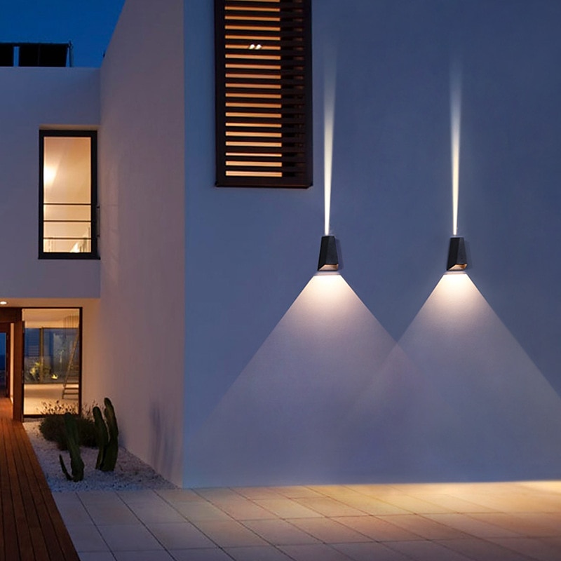 LED Outdoor Wall Lamp 6W with Motion Sensor IP65 Waterproof Light Control Suitable for Bathroom Garage Fence Deck Courtyard 110-240V 2025 - $49.99 –P5