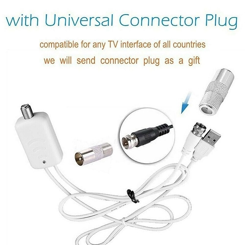 5000 Miles Range HDTV Antenna 4K HD Indoor Digital TV Aerial Signal Amplifier 2025 - $17.99 –P6
