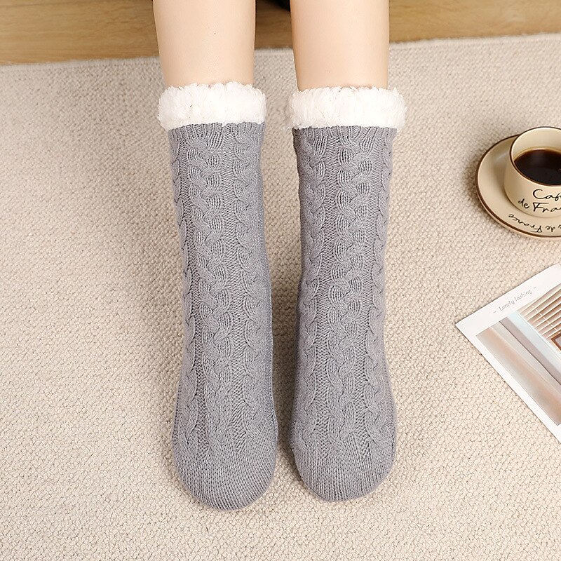 natale femminile inverno simpatico cartone animato natale alce pantofole di cotone studentessa in casa di moda calde scarpe di cotone peluchepantofole invernali da donna del 2025 a $15.49 –P7
