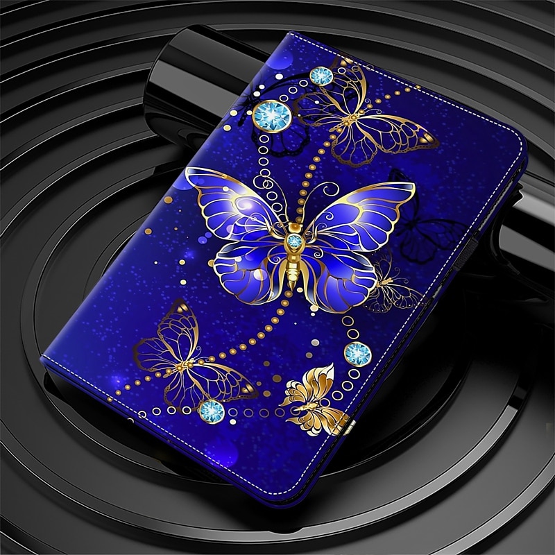 Tablet Case Cover For Apple 12.9 11 9.7 ipad 9th 8th 7th Generation 10.2 inch iPad mini 6th 8.3" iPad mini 5th 4th 3rd 2nd 1st 7.9'' with Stand Holder Flip Card Holder Graphic Butterfly TPU PU Leather 2025 - $29.99 –P15