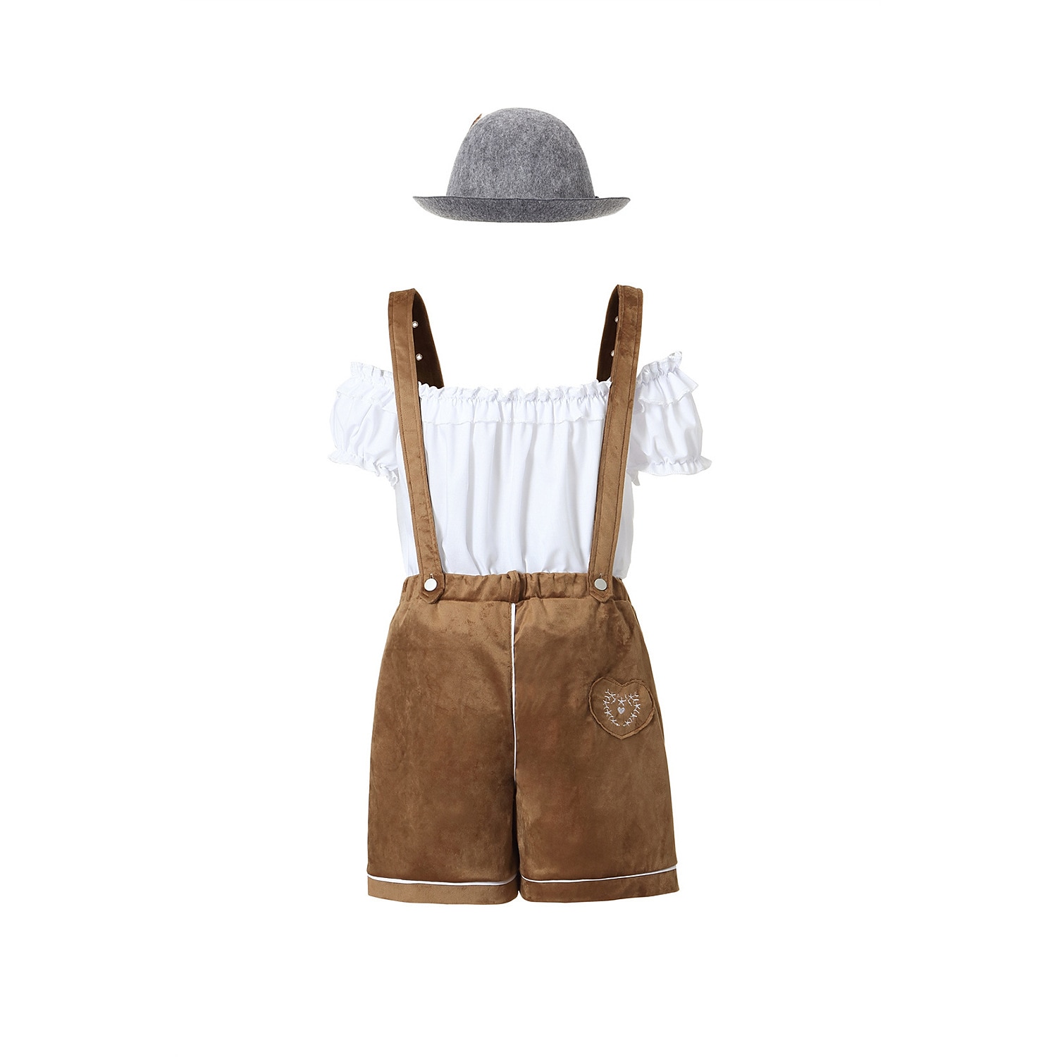 Oktoberfest Blouse / overhemd Lederhosen Alpine Hoed Beiers Bavarian Duits Weiden Dames Doek in traditionele stijl 2025 - $17.49 –P2