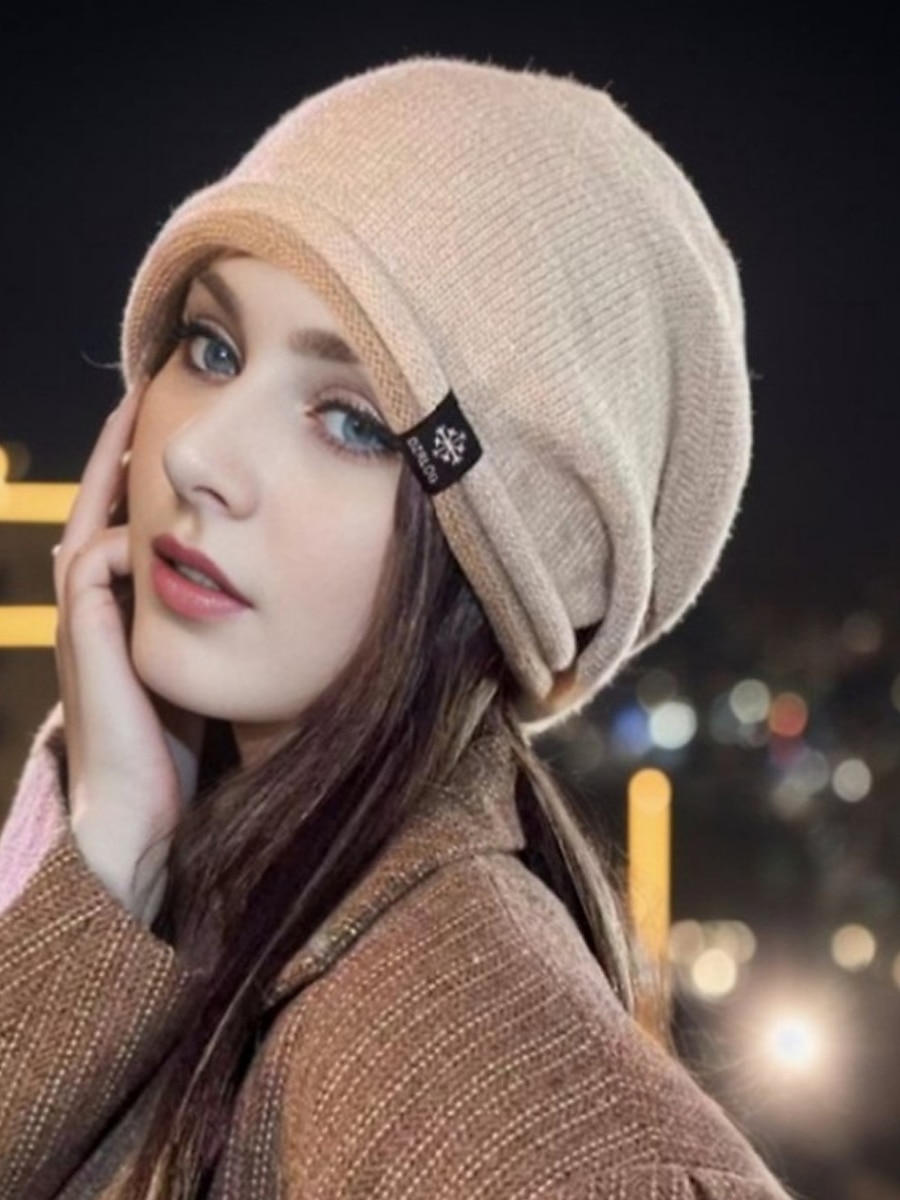בגדי ריקוד נשים פעיל רחוב צבע אחיד ביגוד לראש 2025 - $17.99 –P10